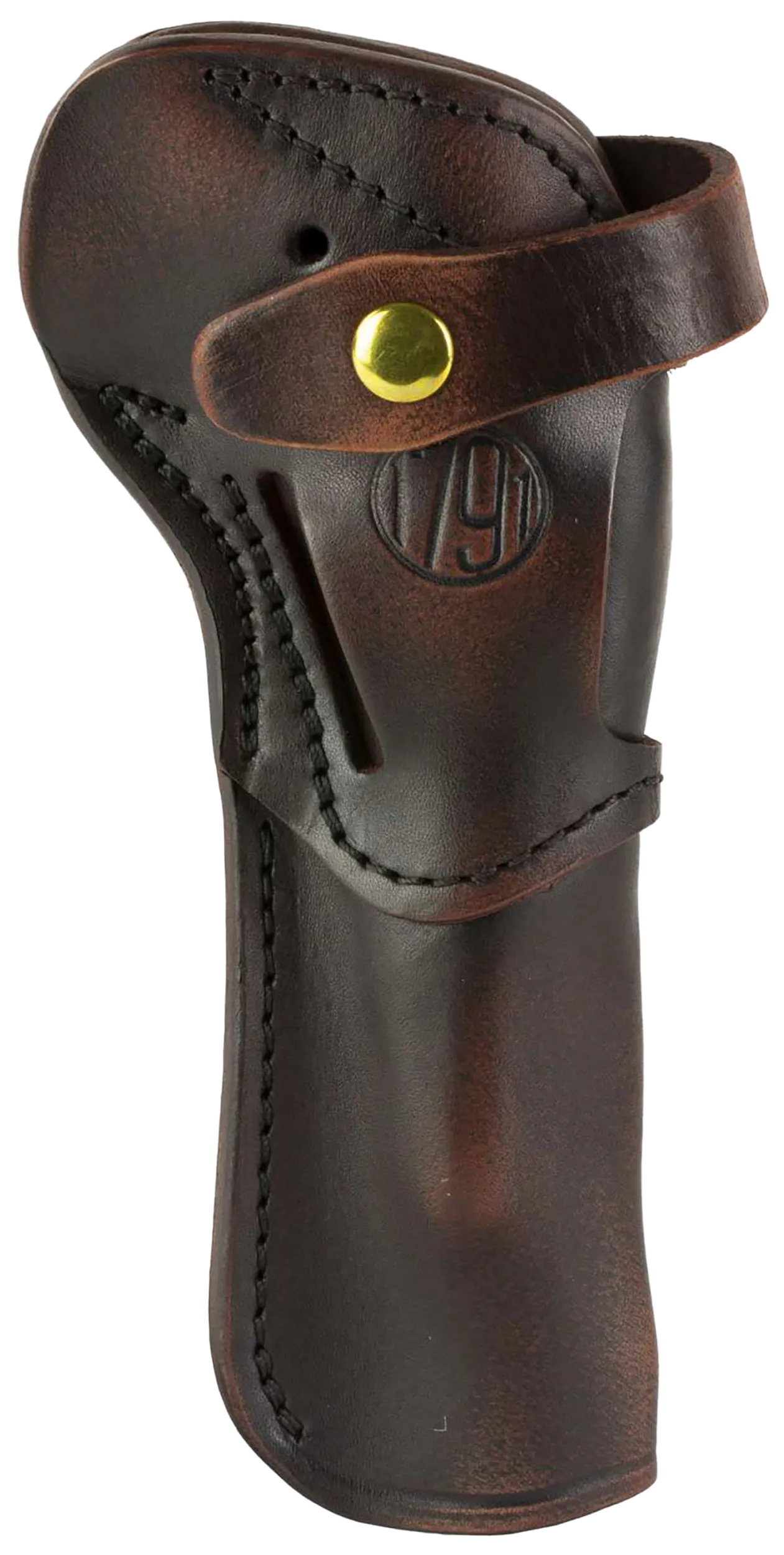 1791 Gunleather SARVH65VTGA Single Action 6.5 Open Carry Vintage Leather Belt Ambidextrous