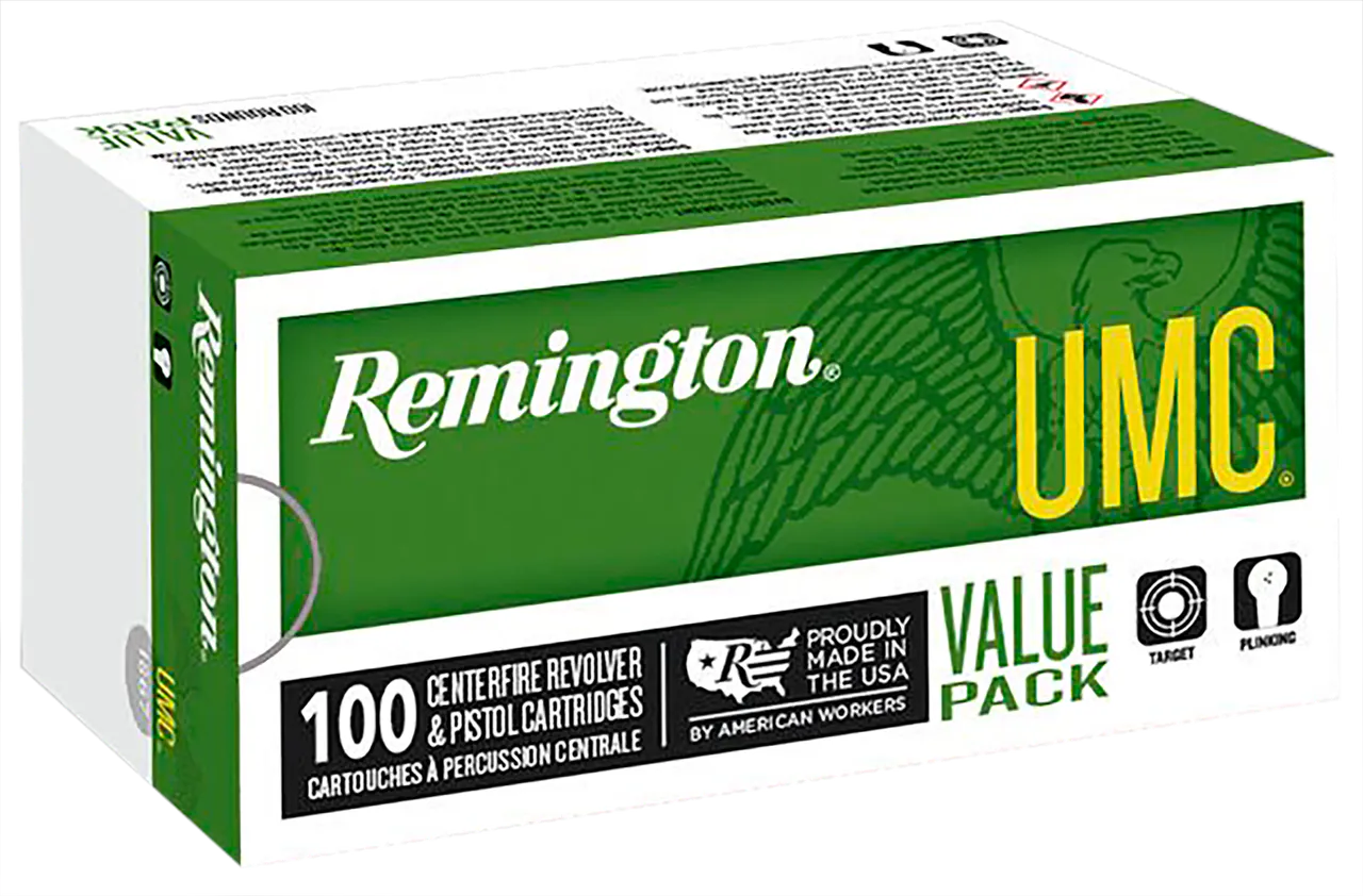 Remington Ammunition R23974 UMC Value Pack 380ACP 88gr Jacketed Hollow Point 100 Per Box/6 Case