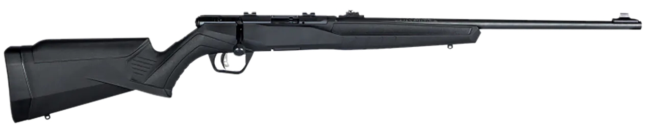 Savage Arms 70200 B Series F Full Size 22 LR 10+1 21" Matte Black Button Rifled Barrel, Matte Black Drilled & Tapped Carbon Steel Receiver, Matte Black Fixed Synthetic Stock, Right Hand