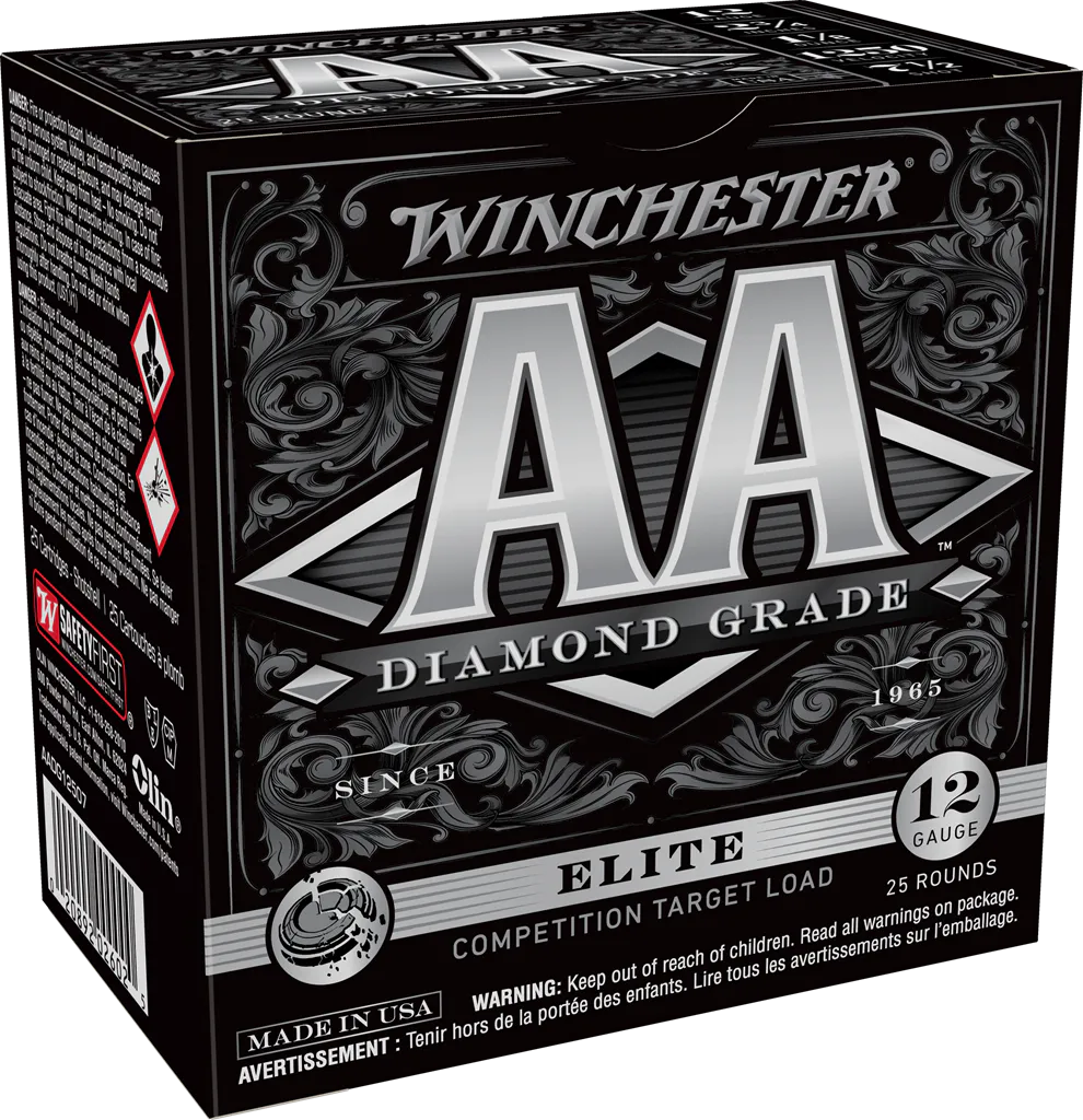 Winchester Ammo AADG12507 AA Diamond Grade 12Gauge 2.75" 1 1/8oz 7Shot 25 Per Box/10 Case