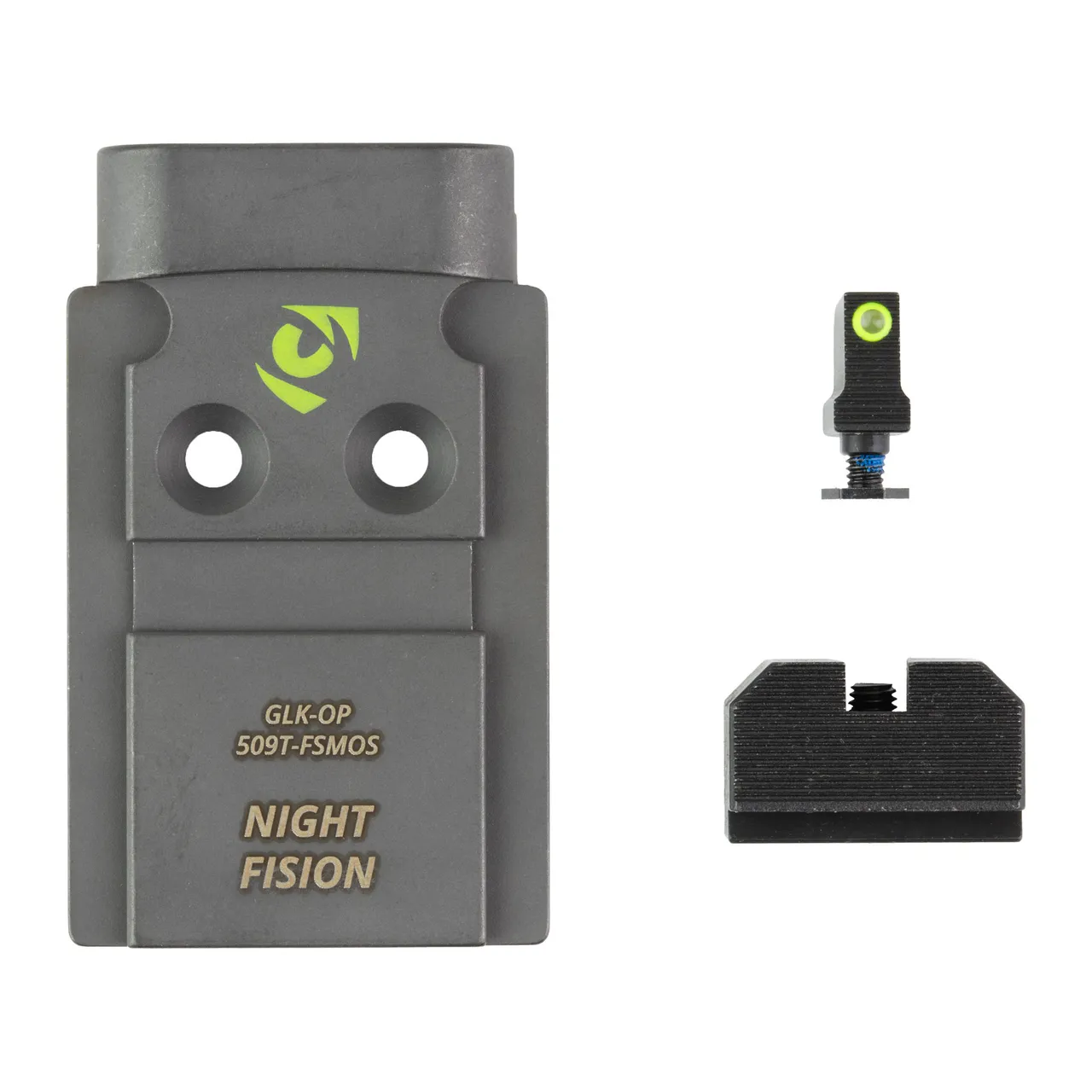NF PLATE+NS 509T FITS GLOCK FS MOS