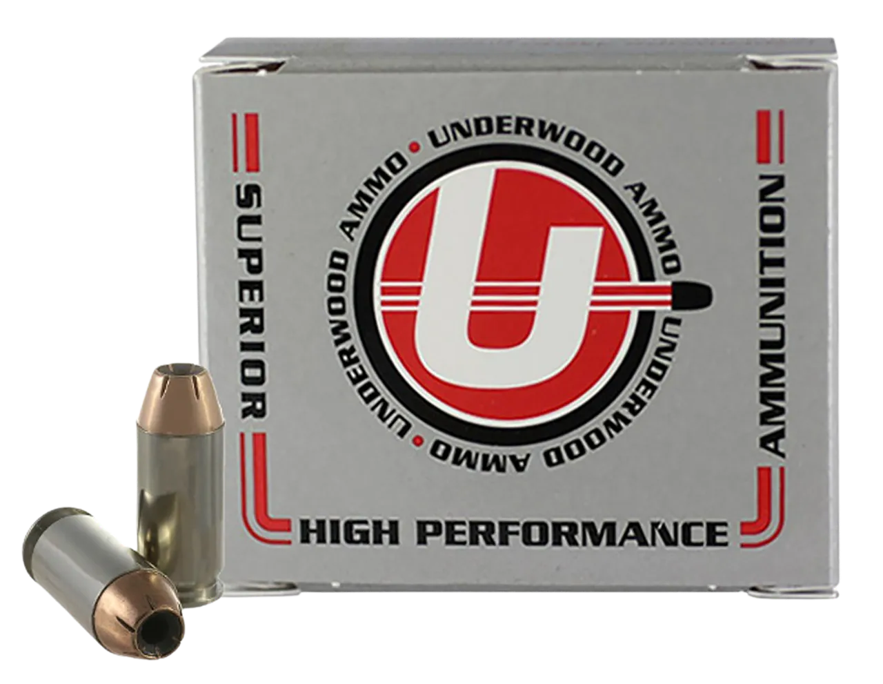 Underwood Ammo 627 ASP  460Rowland 185gr Jacketed Hollow Point 20 Per Box/10 Case