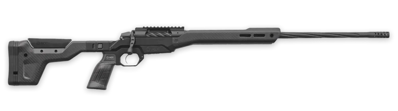 Weatherby 3WAMH22CMR4B 307 Alpine MDT 22 Creedmoor 3+1 22"Graphite Black Cerakote Spiral Fluted Threaded Barrel, Graphite Black Cerakote Receiver w/Picatinny Rail, Arca Rail Forend, Black HNT26 MDT Ch