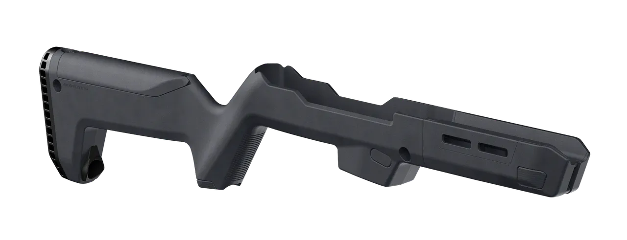 Magpul MAG1076-GRY PC Backpacker  Stealth Gray Synthetic Ruger PC Carbine Stock