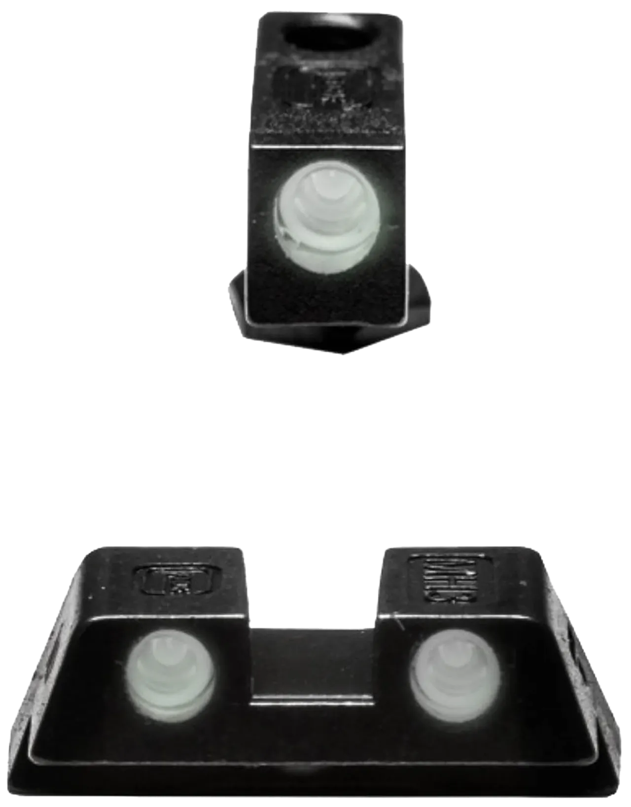 Glock 39929   Night Sight Green Green Black Frame