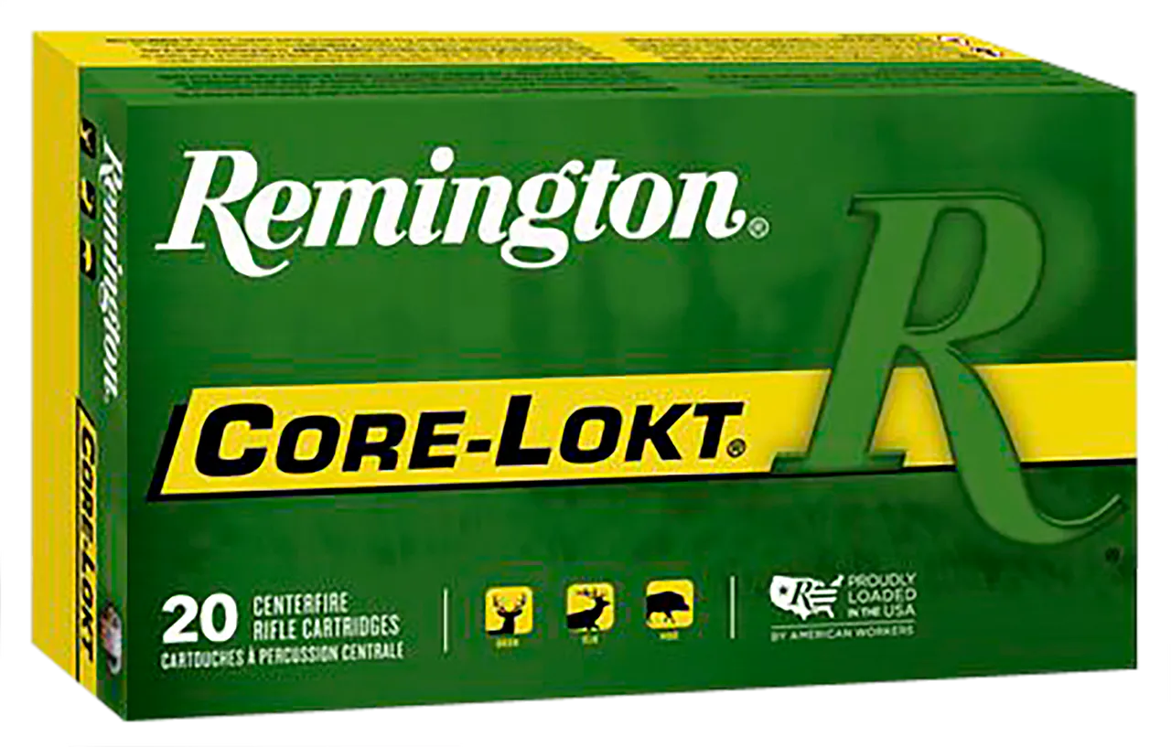 Remington Ammunition 27826 Core-Lokt  30-06Springfield 150gr Pointed Soft Point Core-Lokt 20 Per Box/10 Case