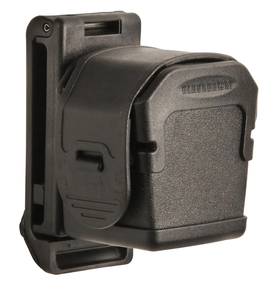 Blackhawk 44A890BK Taser Cartridge Holder Fits Taser X26/X26P Duty Holster Black Polymer Belt Loop Mount