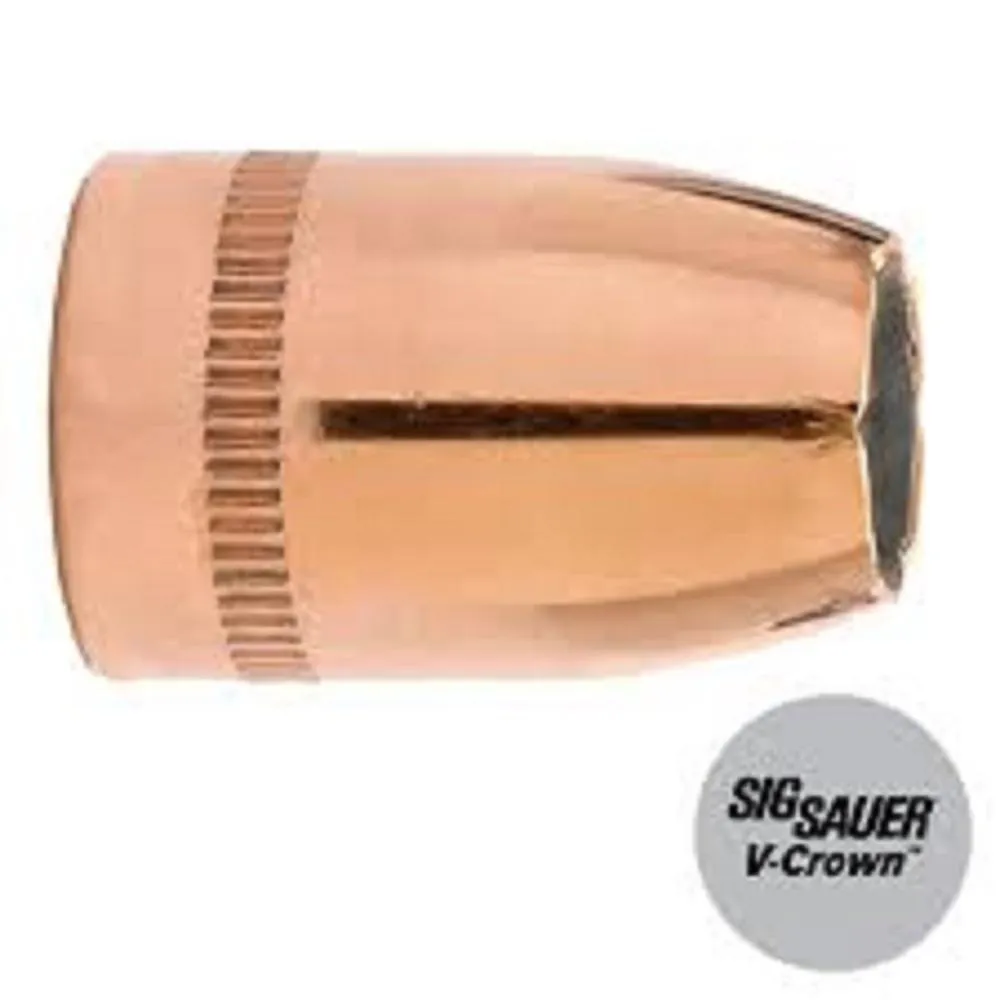 Sig Sauer V-Crown by Sierra Handgun Bullets 9mm .355" 125 gr JHP Sig Sauer V- Crown 100/ct