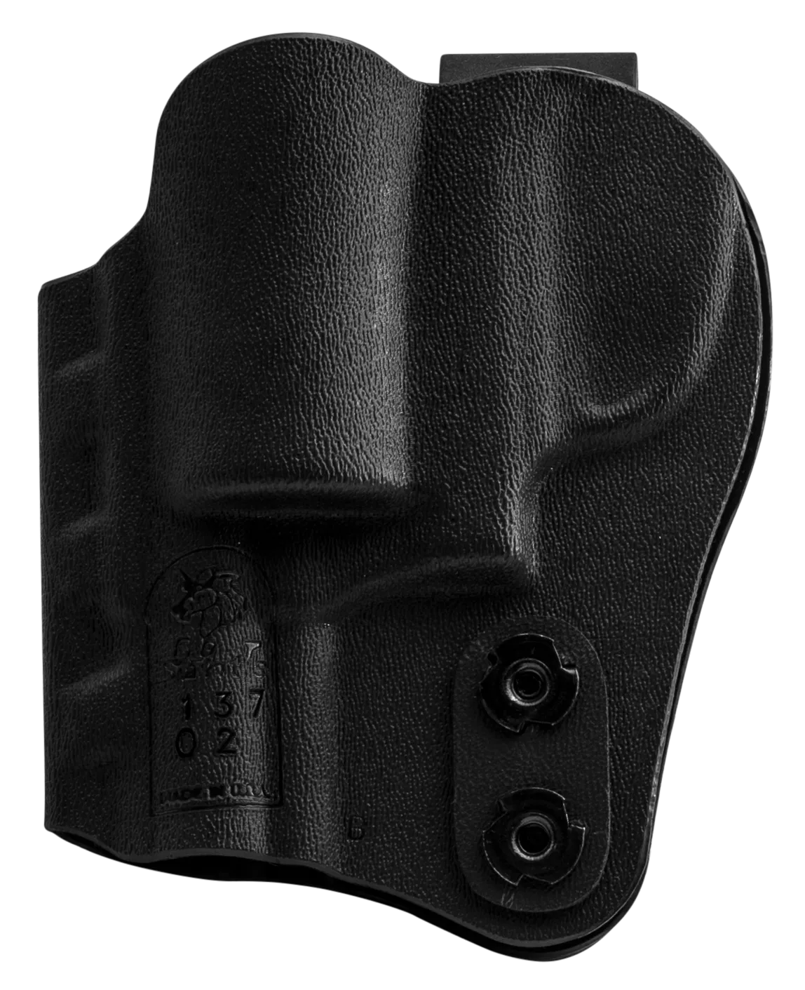 DeSantis Gunhide 137KJ02Z0 Slim-Tuk  IWB Black Kydex Belt Clip Fits S&W J Frame Ambidextrous