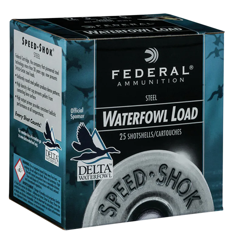 Federal WF1423 Speed-Shok 12Gauge 3" 1 1/4oz 3Shot 25 Per Box/10 Case