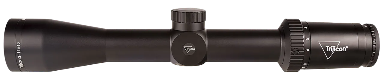 Trijicon 2700003 Huron Satin Black 3-12x40mm 30mm Tube BDC Hunter Holds Reticle