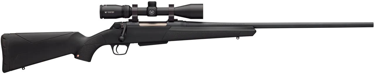 Winchester Guns 535705220 XPR Scope Combo 308 Win 3+1 22" Matte Black Synthetic Stock Matte Blued Right Hand Vortex Crossfire II 3-9x40mm