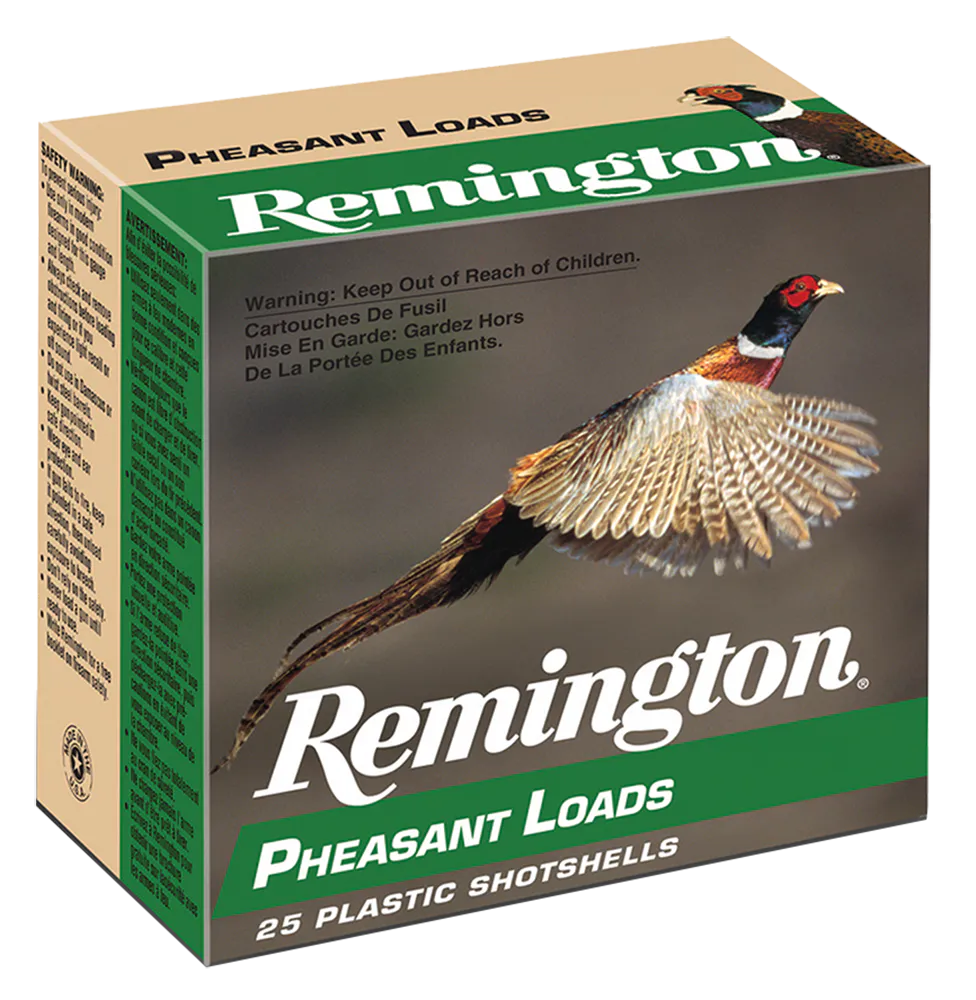 Remington Ammunition 20046 Pheasant  12Gauge 2.75" 1 1/4oz 4Shot 25 Per Box/10 Case