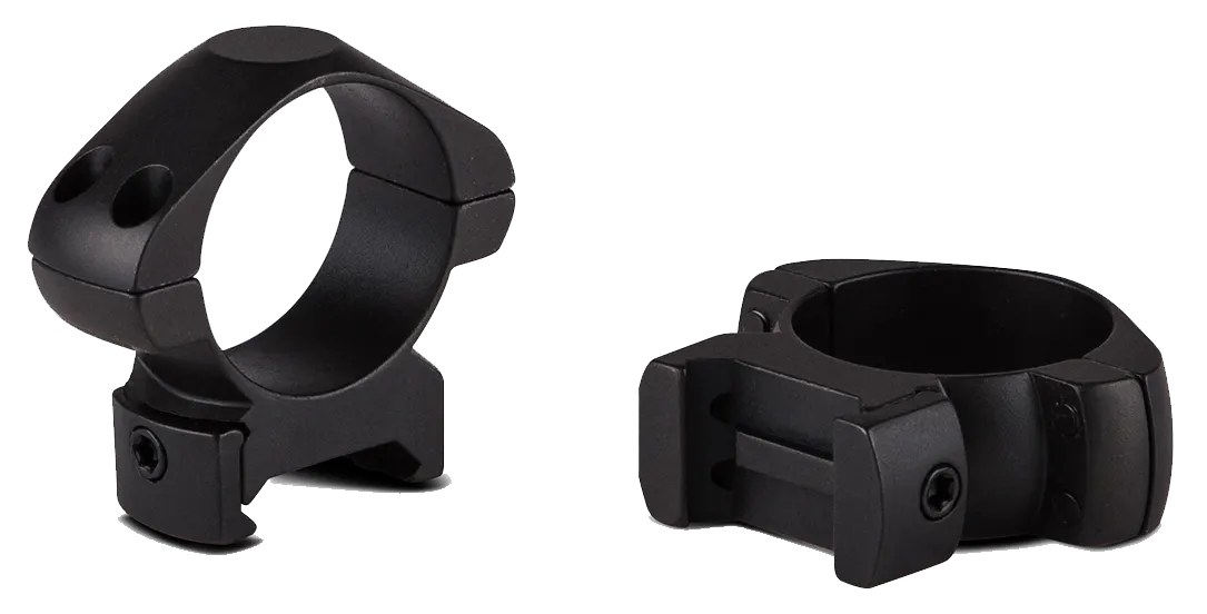 Konus 7401 Steel Rings Matte Black 1" Medium 0 MOA