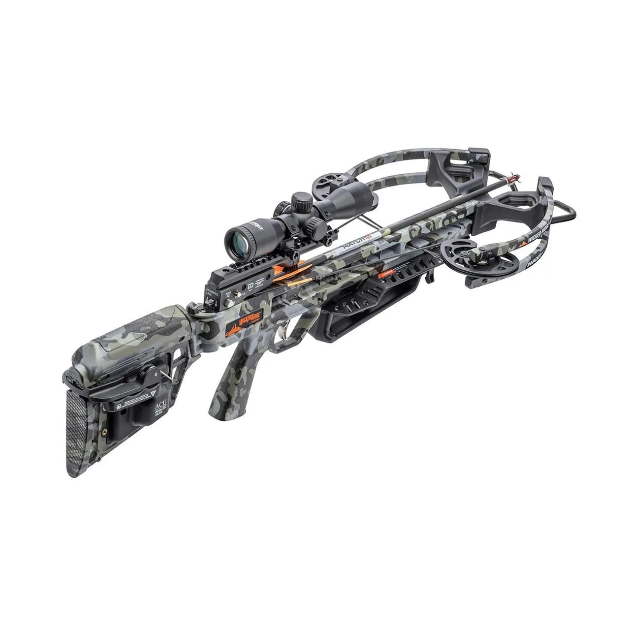 Wicked Ridge by Tenpoint Invader M1 Crossbow De-Cock ACU50 Manual Sled Pro-View 400 Scope