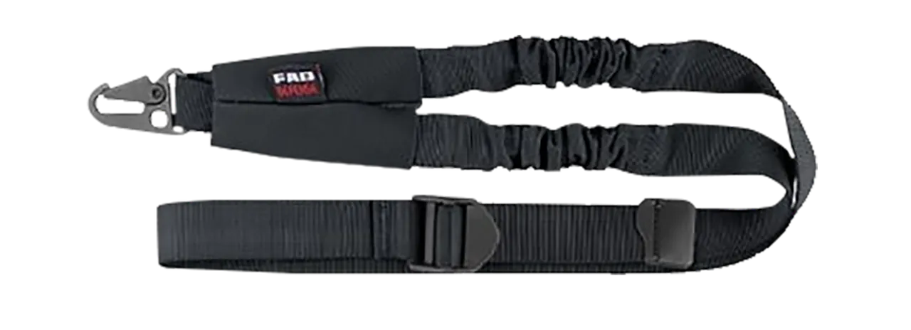 FAB Defense FXBUNGEEB Bungee One Point Tactical Sling Black Elastic 23.60" OAL Bungee AR Platform