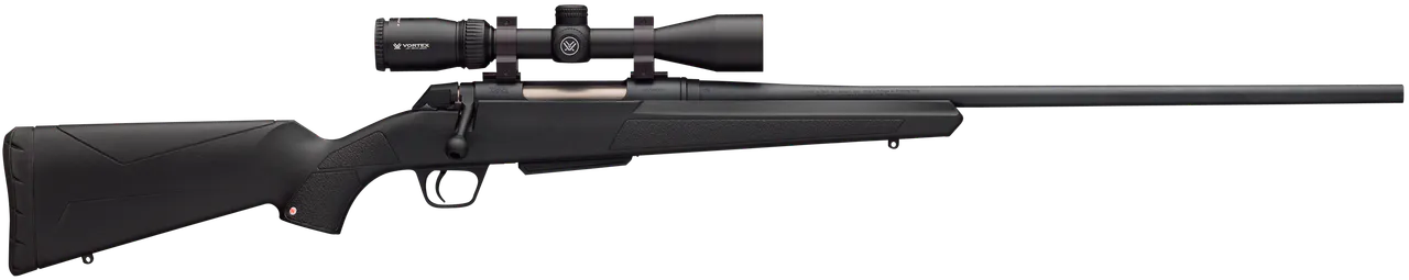 Winchester Guns 535705218 XPR Scope Combo 7mm-08 Rem 3+1 22" Matte Black Synthetic Stock Matte Blued Right Hand Vortex Crossfire II 3-9x40mm