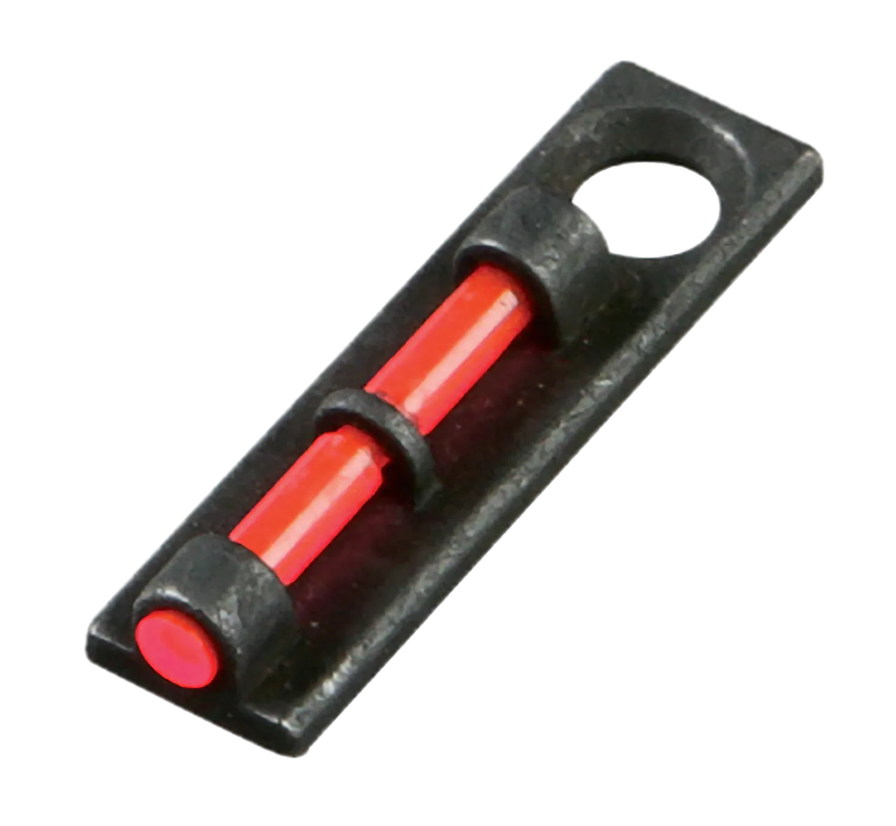 HiViz FL2005R Flame Bead Replacement Front Sight  Black | Red Fiber Optic Front Sight Universal Threads