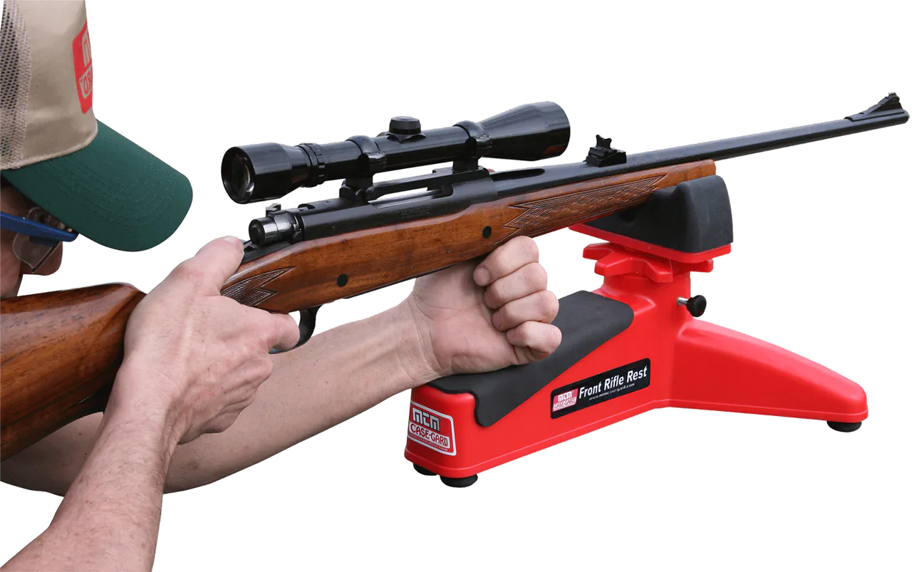 MTM Case-Gard FRR30 Front Rifle Rest Red Polymer
