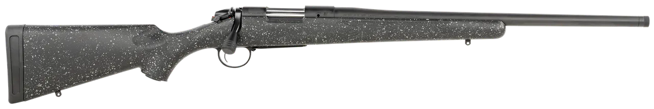 Bergara Rifles B14S502C B-14 Ridge 6.5 Creedmoor 4+1 22" Graphite Black Cerakote Barrel, Graphite Black Cerakote Steel Receiver, Gray Speckled Black Fixed American Style Stock, Right Hand