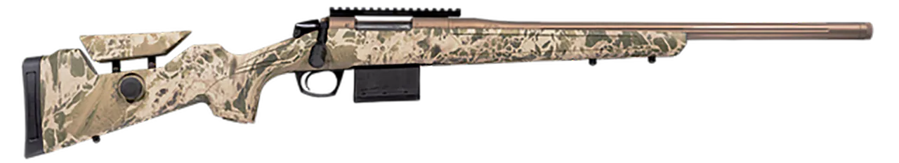 CVA CR4042 Cascade VH Full Size 223 Rem 20" Smoked Bronze Cerakote Steel Threaded Barrel, Realtree Hillside Adjustable Synthetic Stock