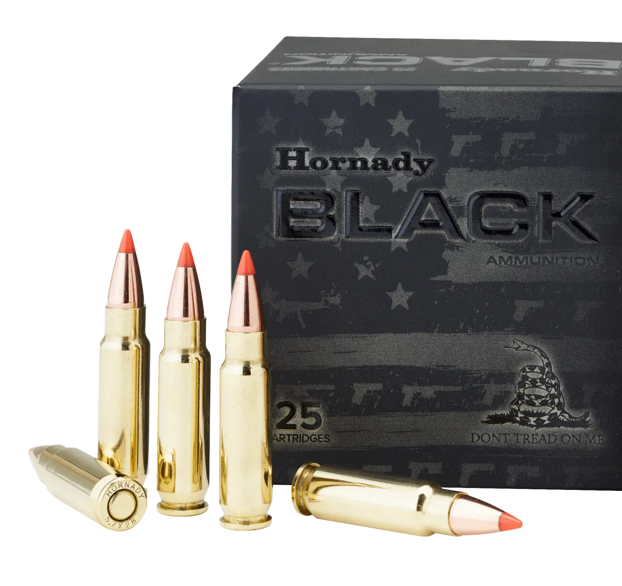 Hornady 90001 Black 5.7x28mm 40gr Hornady V Max 25 Per Box/10 Case