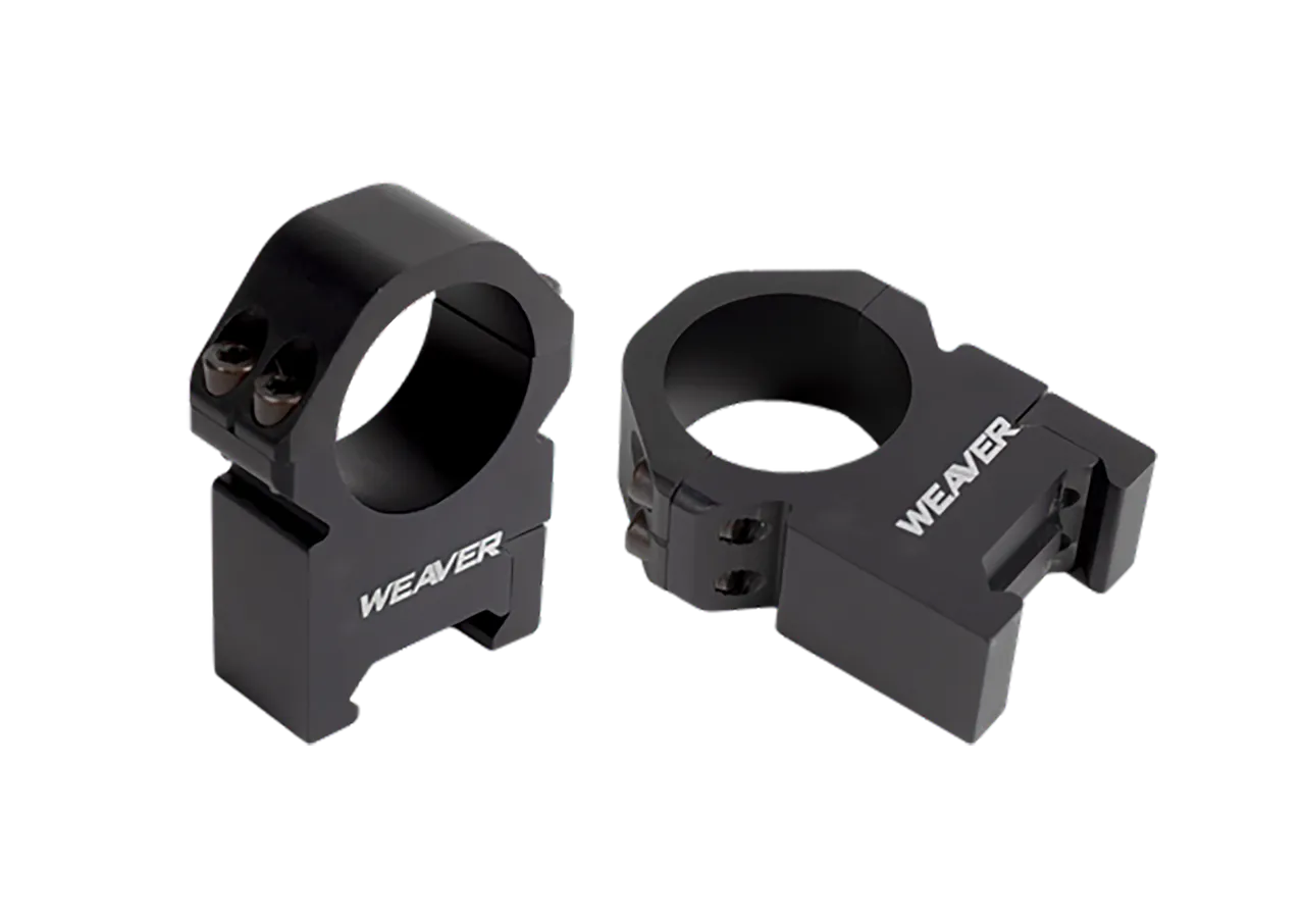 Weaver Mounts 48387 Precision Black Aluminum 30mm Tube High