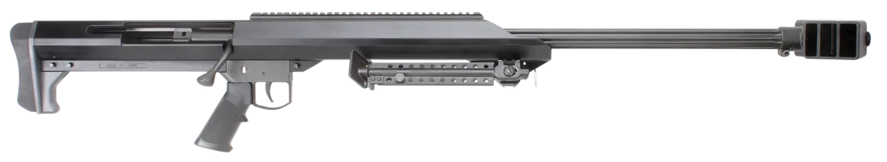 Barrett 13305 M99  50 BMG 29" 1rd Black Cerakote Black Fixed w/Sorbothane Recoil Pad Stock Black Polymer Grip Right Hand