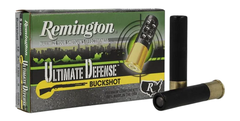 Remington Ammunition 20707 Ultimate Defense Buckshot 410Gauge 3" 000Buck Shot 15 Per Box/10 Case