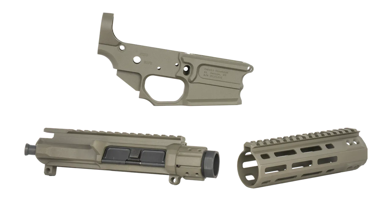 Cobalt Kinetics CK-PRO-SET-675-CKG CK-Pro Receiver Set Rifle CK Green Cerakote