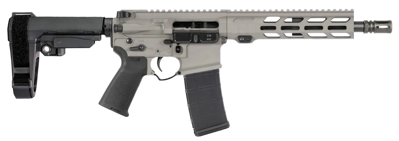APF PISTOL 2.0 338ARC GRY 10.5 MLOK