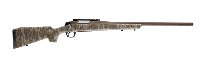 CVA CR3987MOBL Cascade XT 350 Legend 4+1 22" Midnight Bronze Cerakote Fluted Threaded Steel Barrel & Receiver w/Picatinny Rail, Mossy Oak Bottomland Adjustable Synthetic Stock, Right Hand