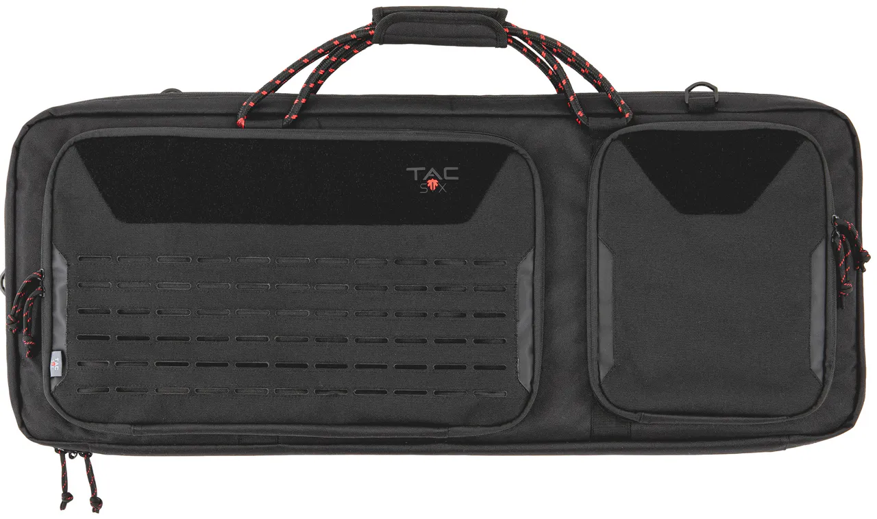 Tac Six 10829 Squad Tactical Case Black 600D Polyester Rifle