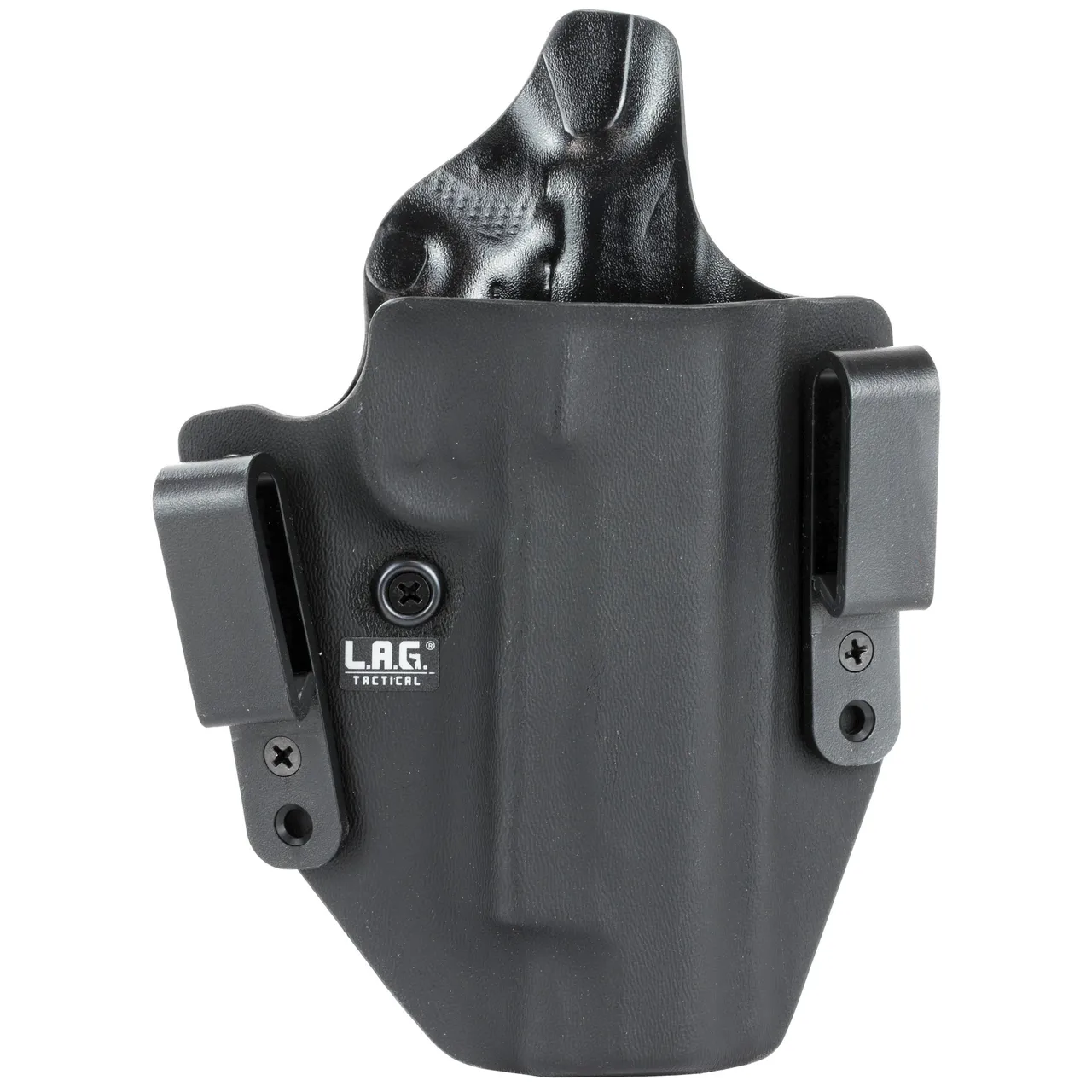 LAG DFNDR 1911 5" W/ RAIL OWB BLK RH