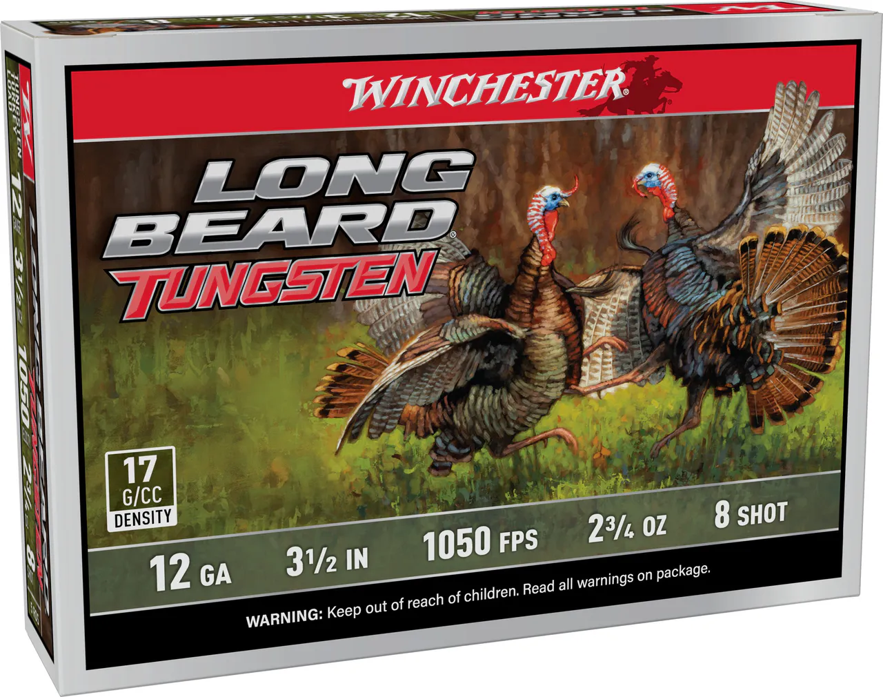 WIN LBT12L8  12G 3.5"#8 LONGBEARD TS17 2-3/4  5/10