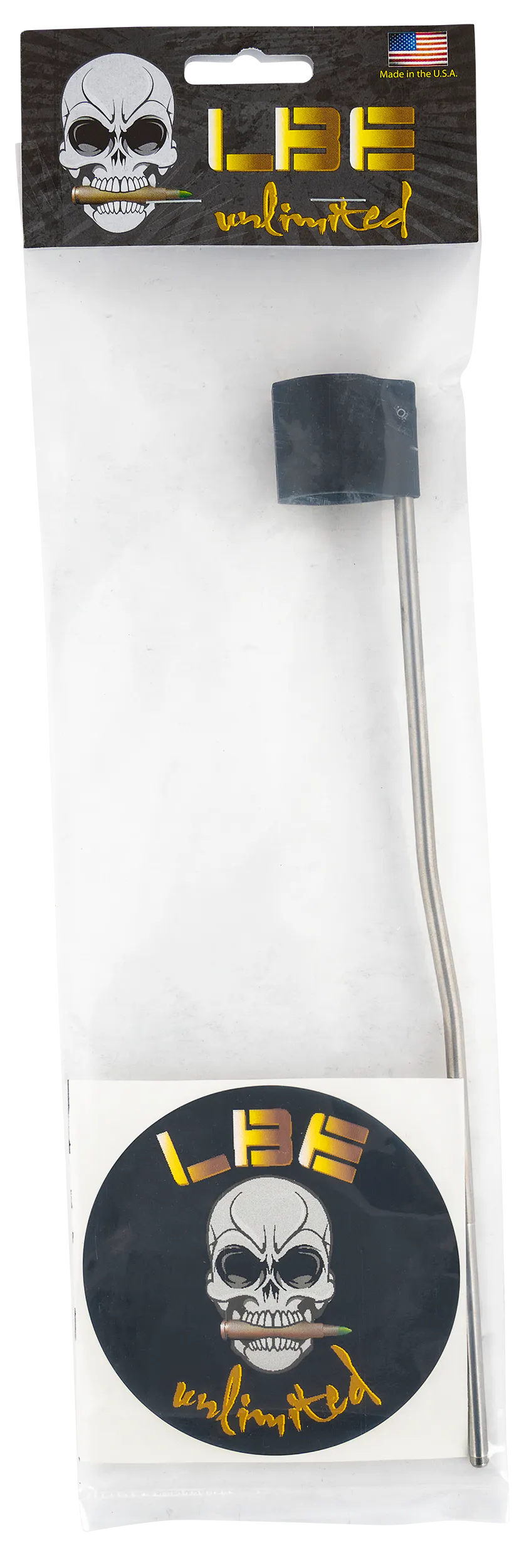 LBE Unlimited ARLGB-C Low Profile Gas Block  .750" Carbine Length Gas Tube Black Nitride Steel