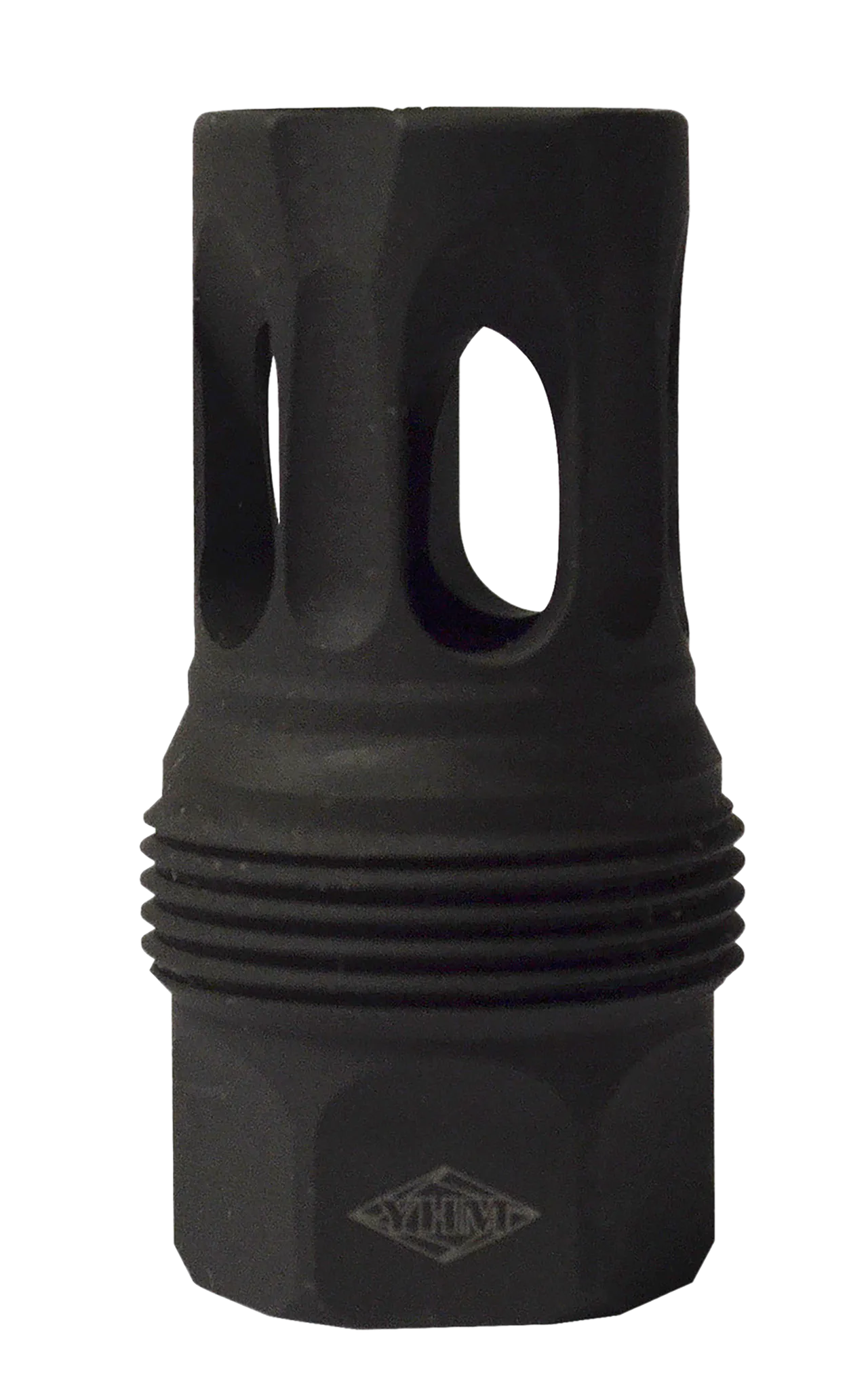 Yankee Hill 444532 sRx Q.D. Flash Hider Short Black Phosphate Steel with 5/8"-32 tpi for sRx Adapters