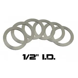 YHM BARREL SHIM SET AR15 1/2 INNER DIMENSION