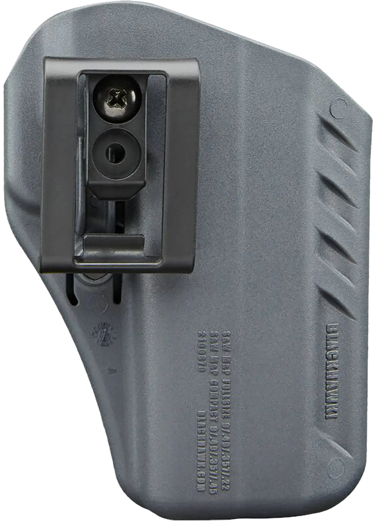 Blackhawk 417563UG A.R.C. IWB Urban Gray Polymer Belt Clip Fits S&W M&P Shield/M&P Shield 2.0 Ambidextrous