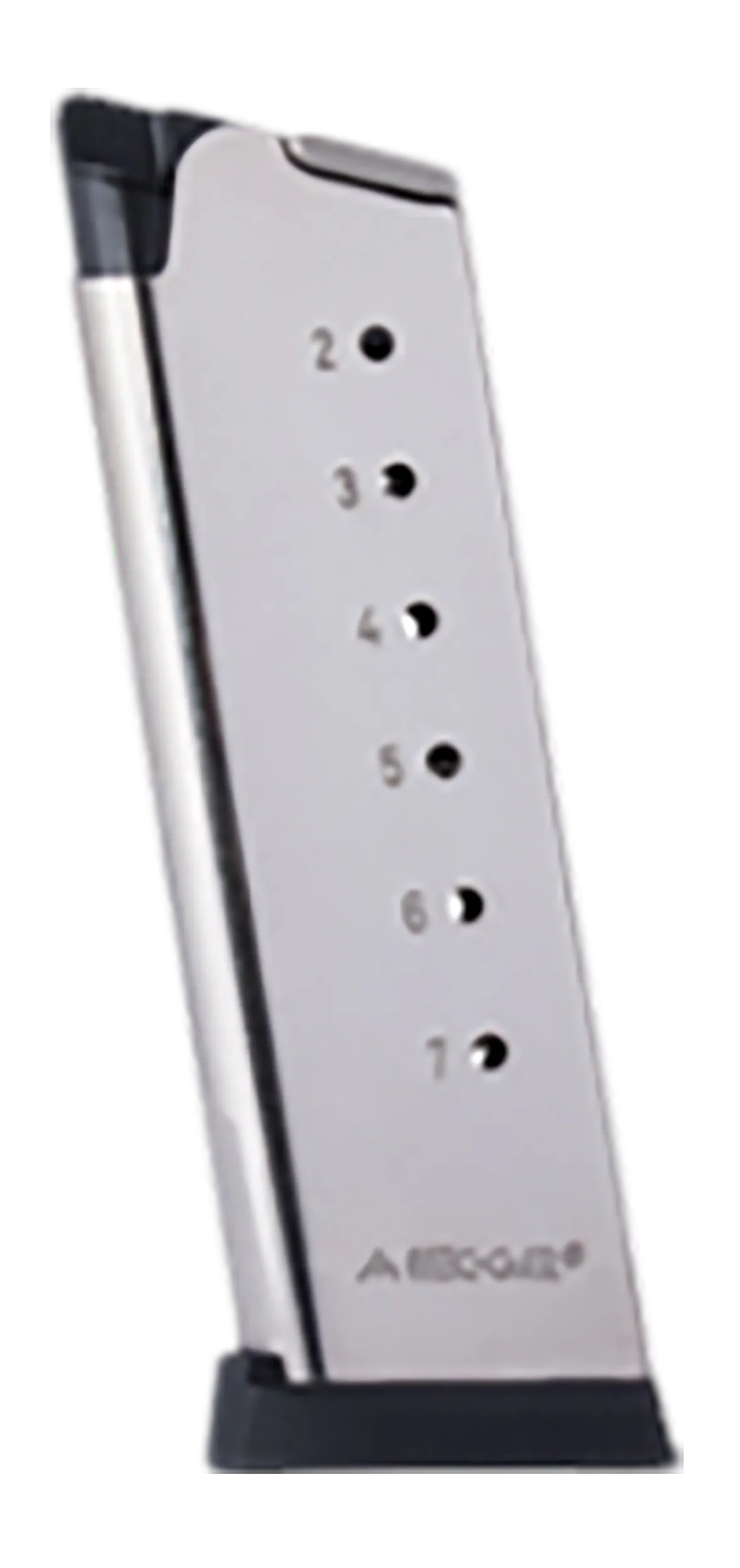 Mec-Gar MGCO4507NPF 1911 Officer 7rd 45 ACP, Nickel Carbon Steel
