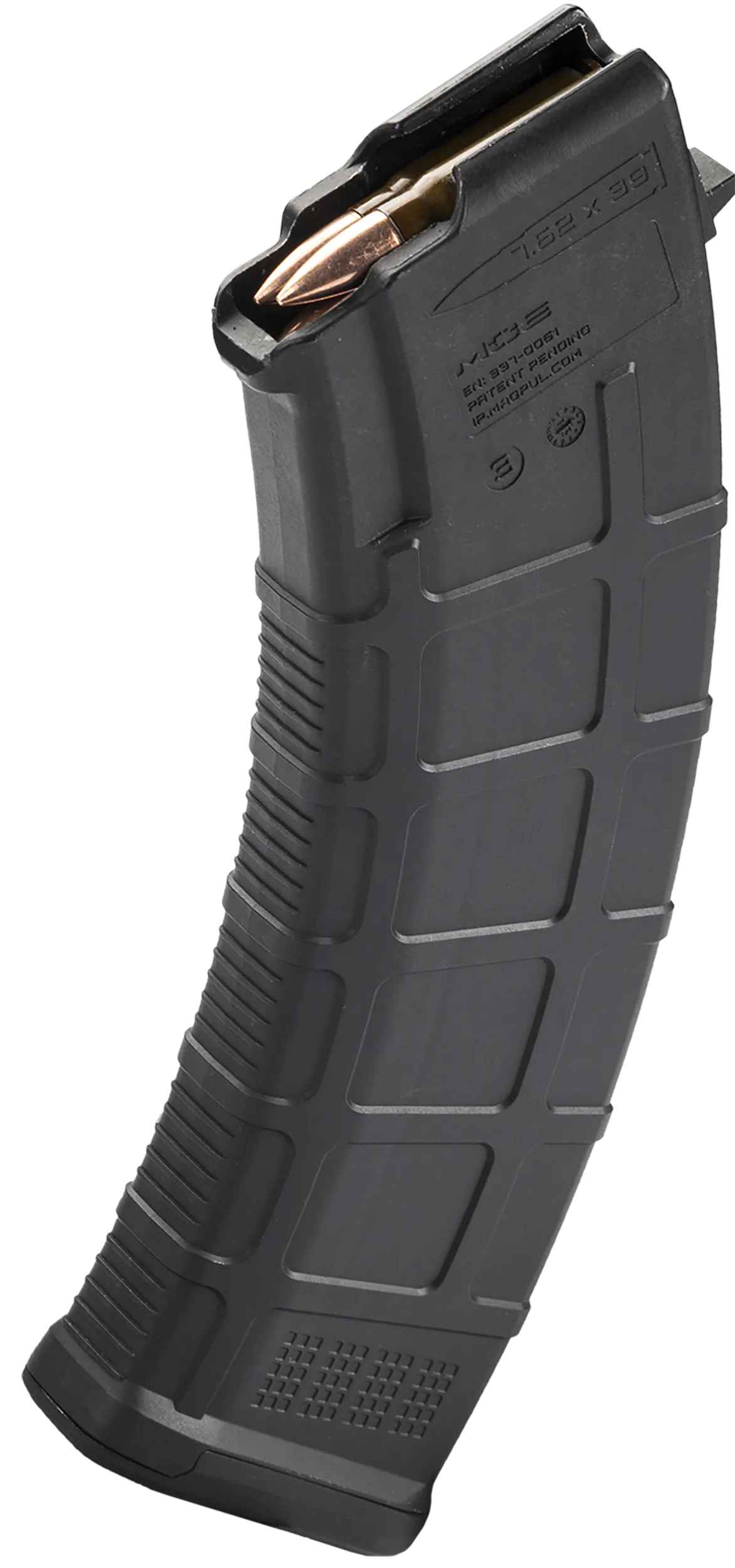 Magpul MAG572BLK PMAG MOE 30rd 7.62x39mm Fits AK-Platform/AKM Black Polymer
