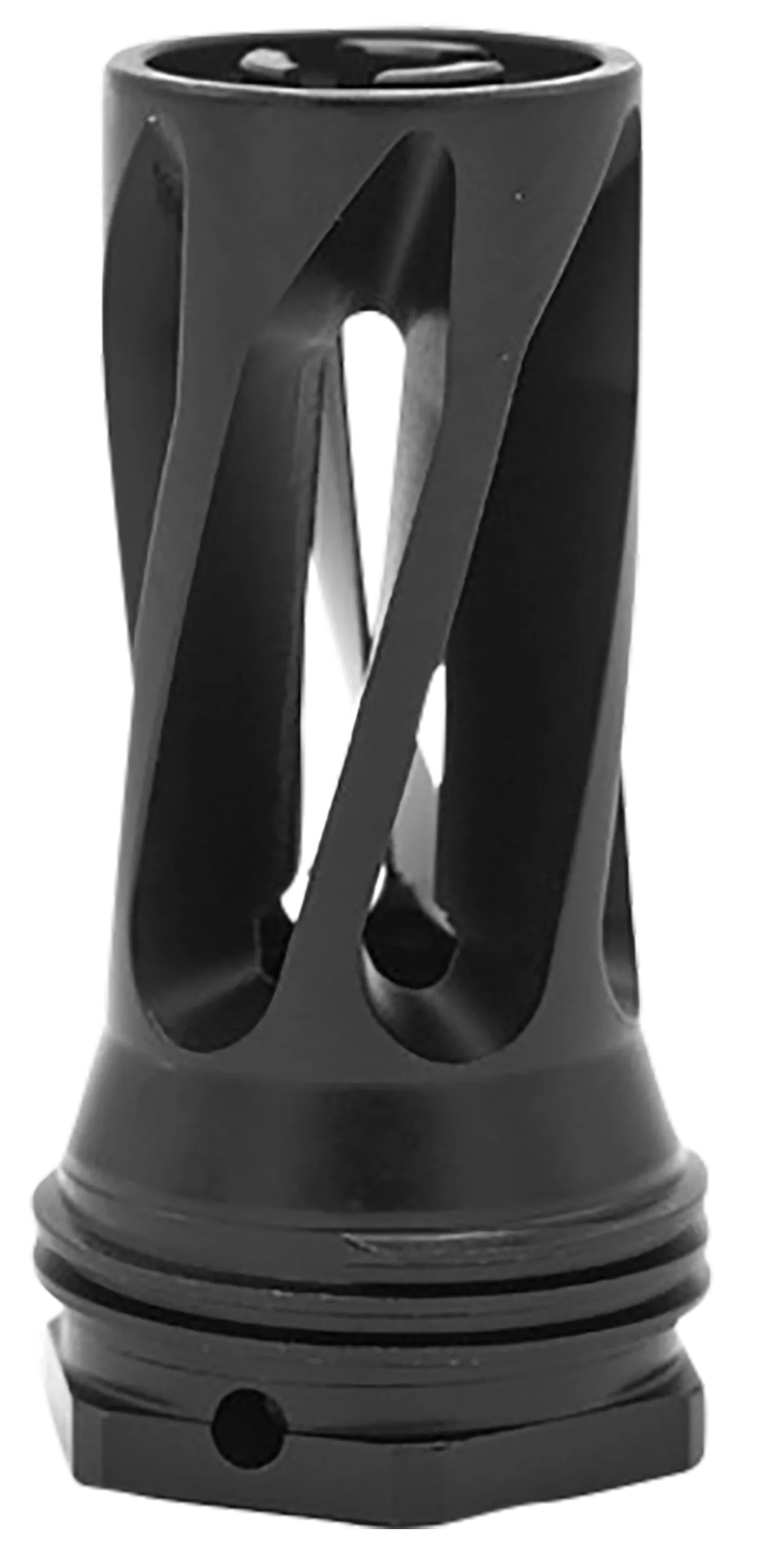 Huxwrx 3098 Flash Hider-QD  6mm Fits 5/8"x24 Black