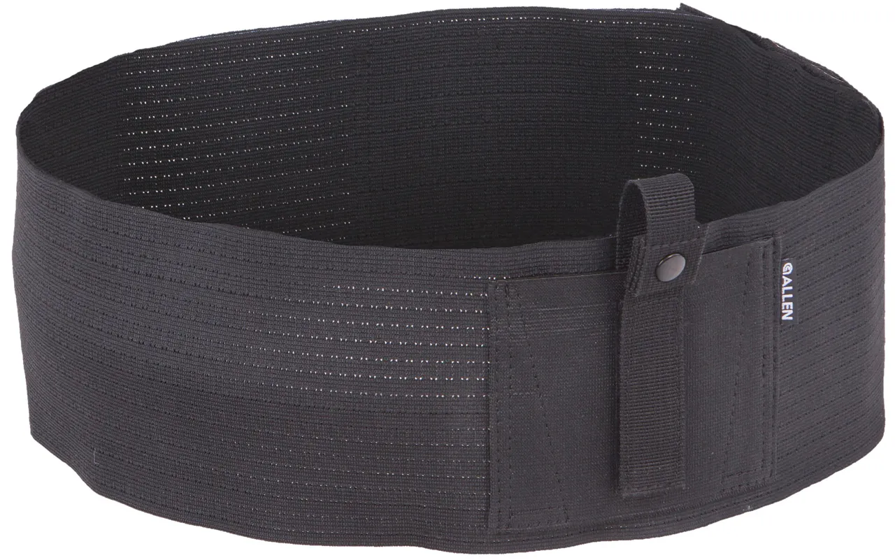 Allen 44251 Hideout Belly Band Holster 46"-60" Elastic Black XL-3XL