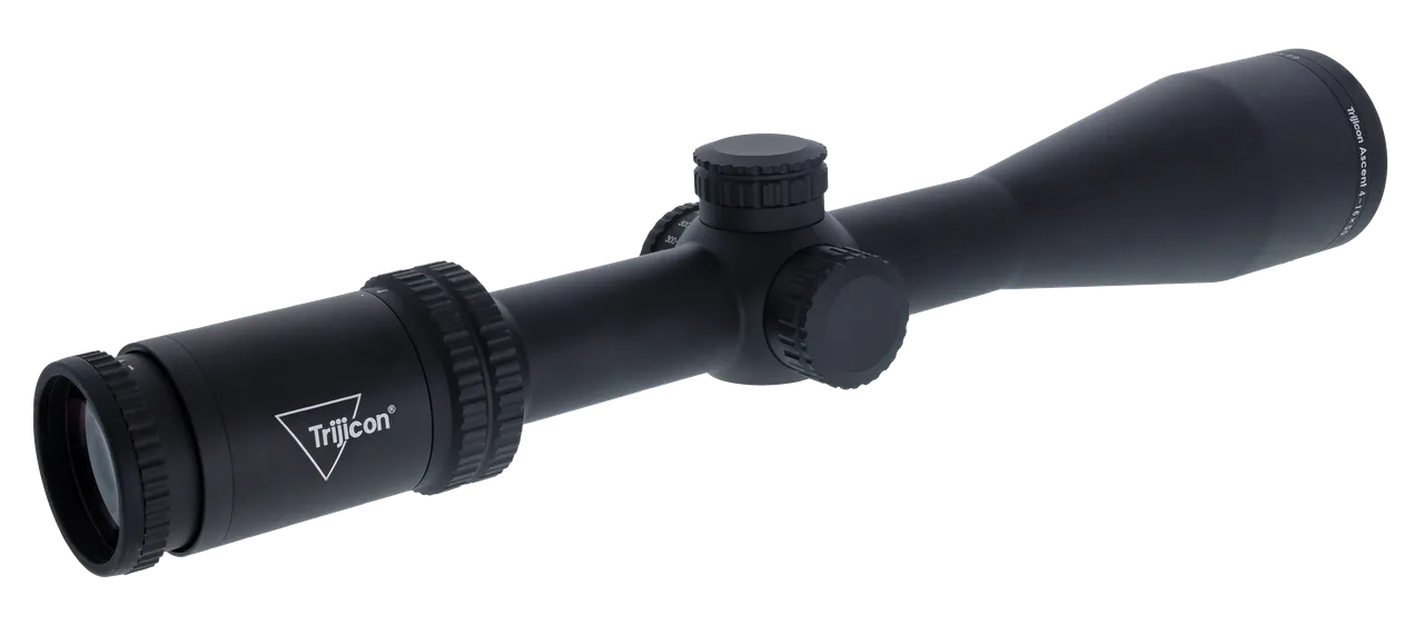 Trijicon 2800004 Ascent Matte Black 4-16x50mm 30mm Tube BDC Target Holds Reticle
