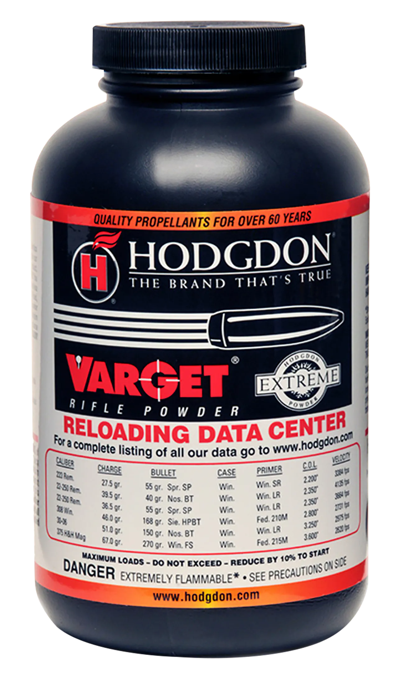 Hodgdon VAR1 Varget  Rifle Powder Multi-Caliber 1 lb