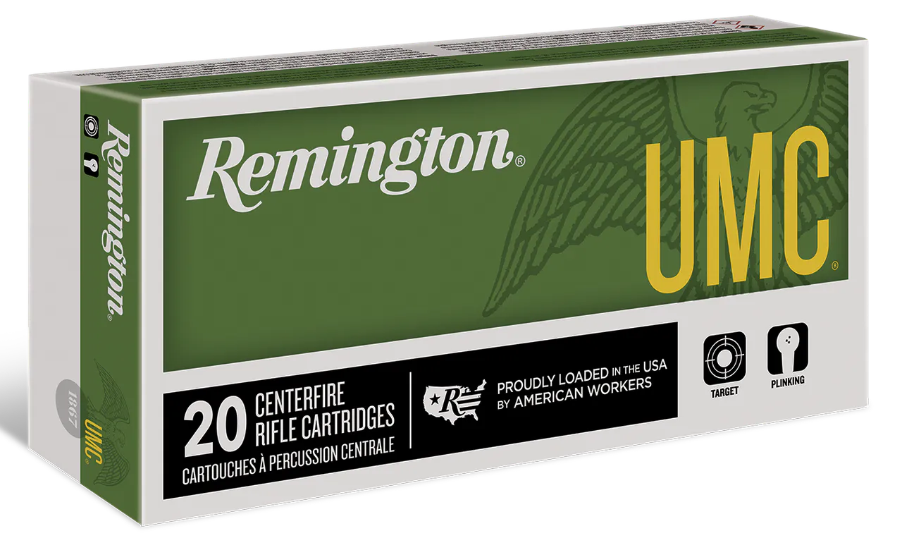 Remington Ammunition 23661 UMC  450Bushmaster 260gr Full Metal Jacket 20 Per Box/10 Case