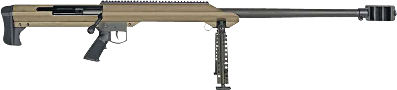 Barrett 13272 M99  416 Barrett 1rd 32" Heavy Barrel, Flat Dark Earth Cerakote Aluminum Receiver, Flat Dark Earth Fixed Synthetic Stock w/Sorbothane Recoil Pad, Manual Safety, Optics Ready