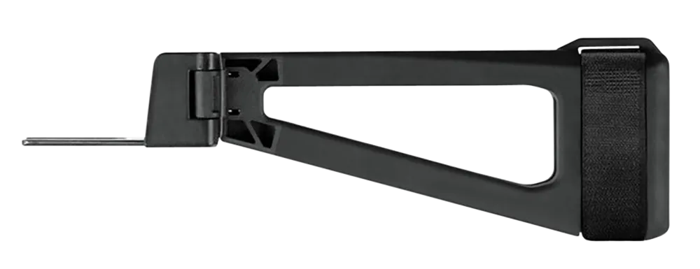 SB Tactical AKTF01SB AKTF Left Side Folding Black Synthetic with 11.75" OAL & Nylon Strap for AK-47, AK-74 (Tube Not Included)