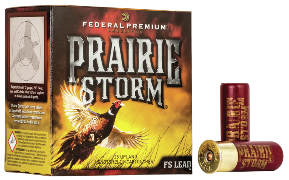 Federal PFX154FS6 Premium Prairie Storm FS 12Gauge 2.75" 1 1/4oz 6Shot 25 Per Box/10 Case