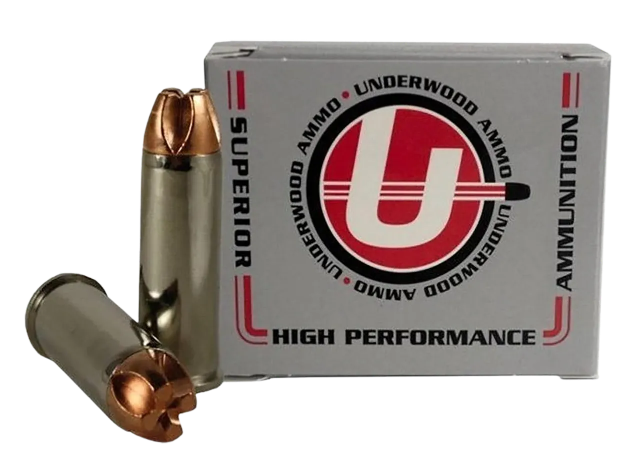 Underwood Ammo 841Underwood Ammo 841 Xtreme Penetrator 44RemMag 220gr Solid Monolithic 20 Per Box/10 Case